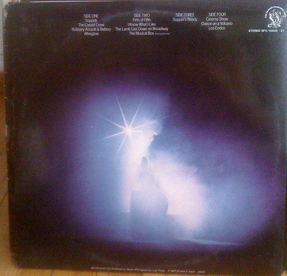 Release: Seconds Out-Vinyl-Japan-1977-SFX 10036~37-4061179