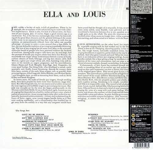 Release: Ella And Louis-Vinyl-Japan-2007-UCJU-9073-2419380