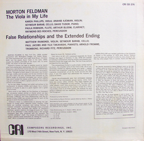 Viola In My Life / False Relationships