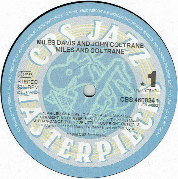 Miles & Coltrane
