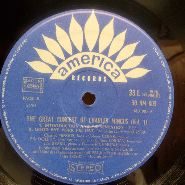 The Great Concert Of Charles Mingus