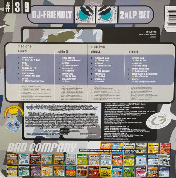 Release: Bad Company-Vinyl-UK-2003-GRELD 739-2334420