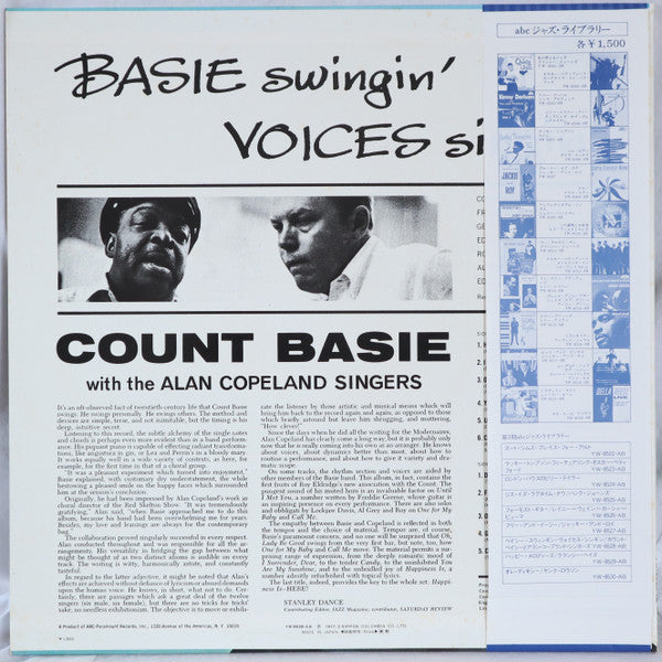 Basie Swingin' Voices Singin'
