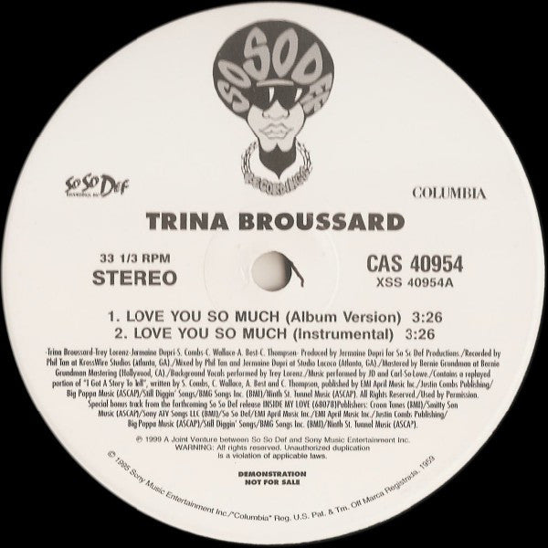 Master Release: Love You So Much by Trina Broussard