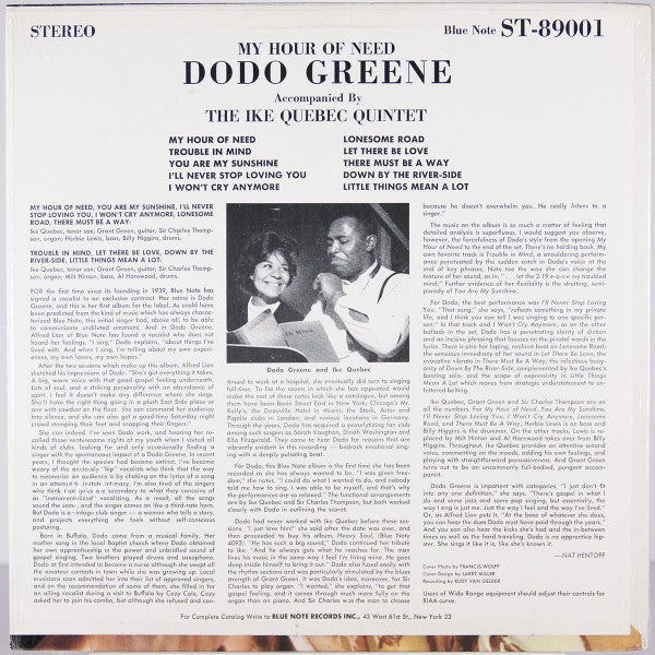 Release: My Hour Of Need-Vinyl-US-1970-BST 89001-4655428