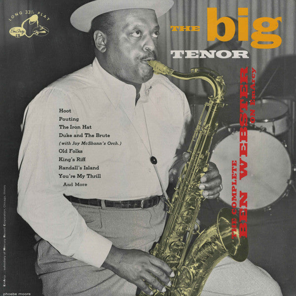 Release: The Big Tenor (The Complete Ben Webster On EmArcy)-Vinyl-Japan-1985-175J-3~4(M)-7006371