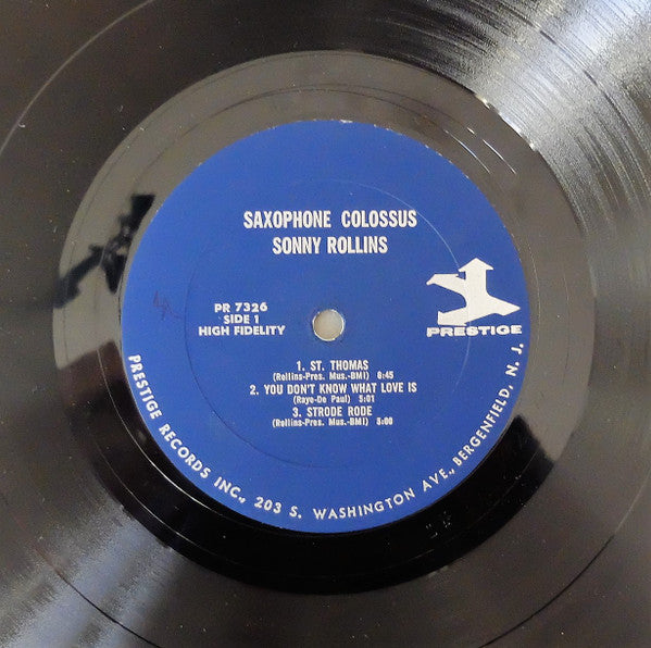 Release: Saxophone Colossus-Vinyl-US-1964-PR 7326-4781419