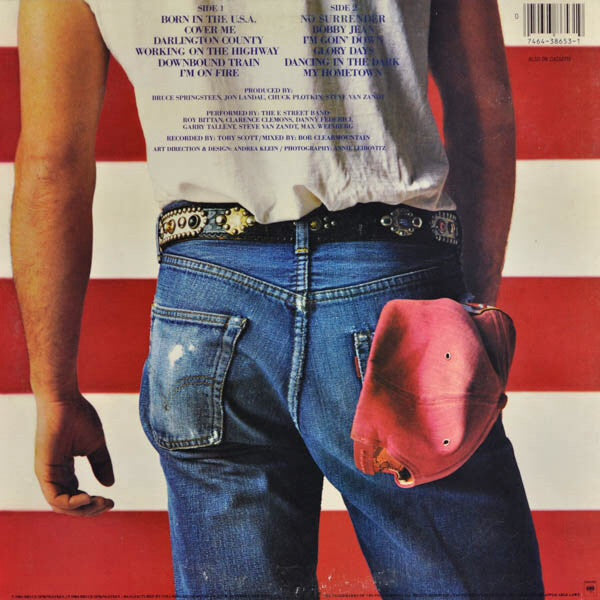 Release: Born In The U.S.A.-Vinyl-US-1984-QC 38653, 38653-5488795