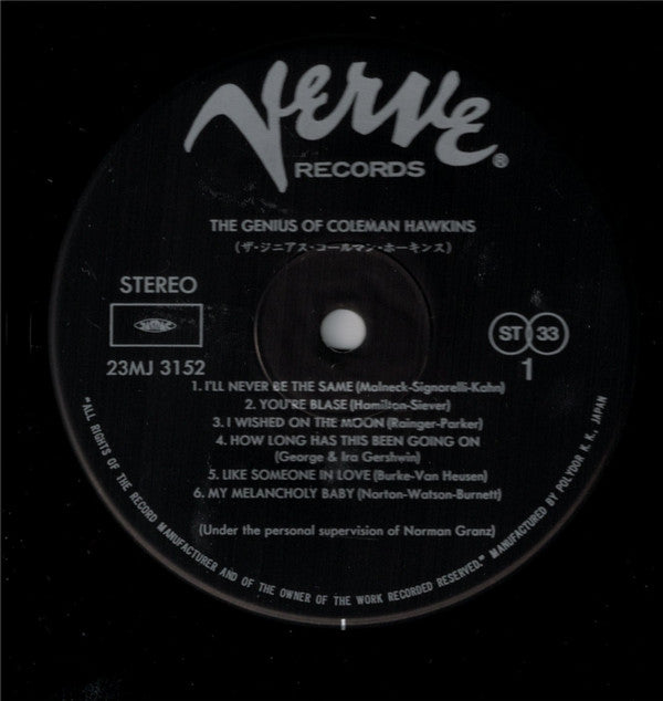 The Genius Of Coleman Hawkins