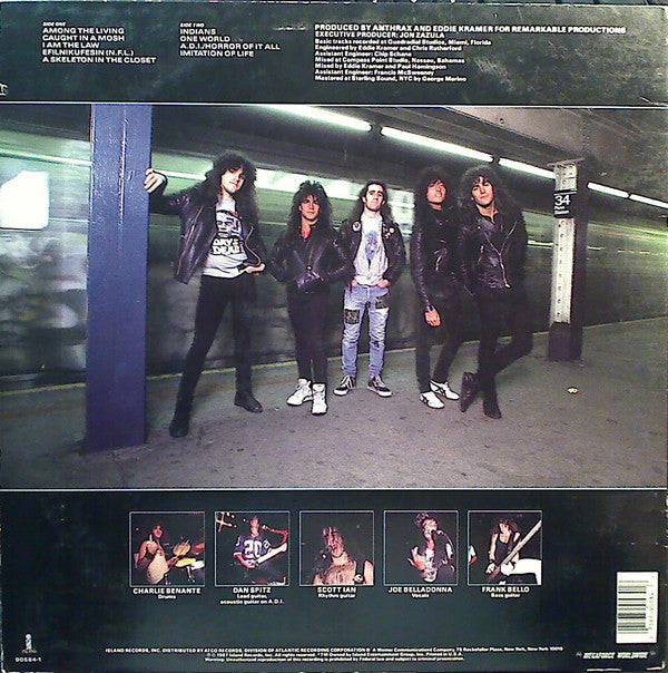 Release: Among The Living-Vinyl-US-1987-90584-1, 90584-1, 7 90584-1, 7 90584-1-1644762