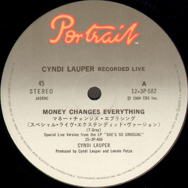 Money Changes Everything (Live!!)