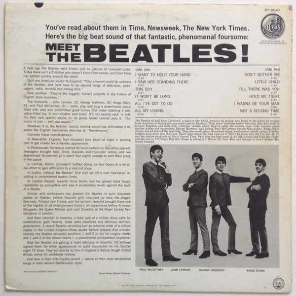 Release: Meet The Beatles!-Vinyl-US-1968-ST 2047, ST-2047-3434597