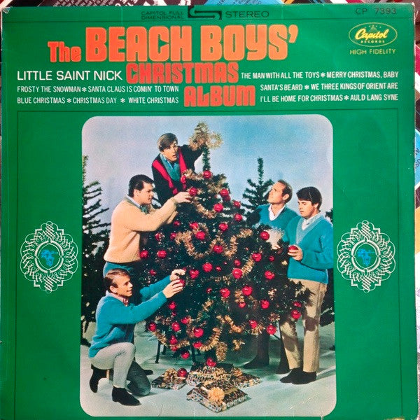 Release: The Beach Boys' Christmas Album-Vinyl-Japan-1965-CP 7393, CP-7393, ST-2164-8203712
