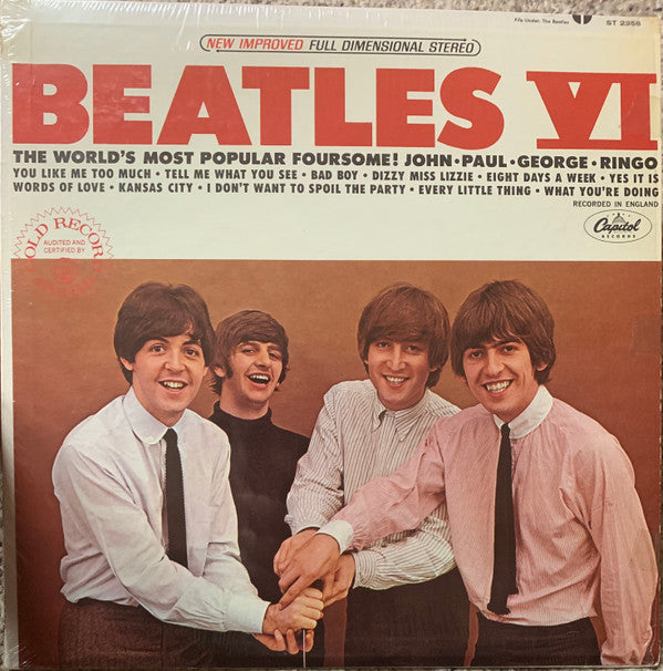 Release: Beatles VI-Vinyl-US-1968-ST 2358, ST-2358-8472970