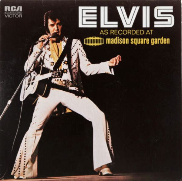 Elvis As Recorded At Madison Square Garden
