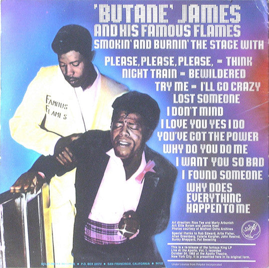 Release: The James Brown Show (Live At The Apollo)-Vinyl-US-1980-SS-8006, 8006-1728201
