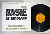 Count Basie - Basie At Birdland (Vinyl, LP, Album, Reissue) Very Good Plus (VG+) / Very Good (VG)