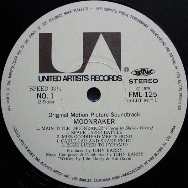 Moonraker (Original Motion Picture Soundtrack)