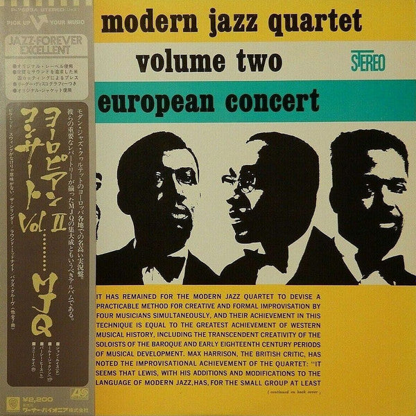 Release: European Concert: Volume Two-Vinyl-Japan-1976-P-7523A-8611124