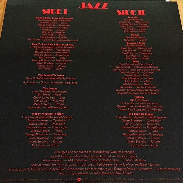 Release: Jazz-Vinyl-US-1978-BSK 3197-8759227