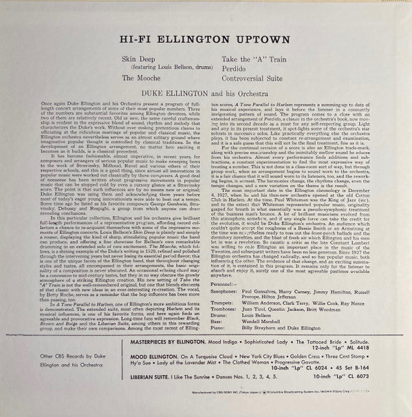 Hi-Fi Ellington Uptown