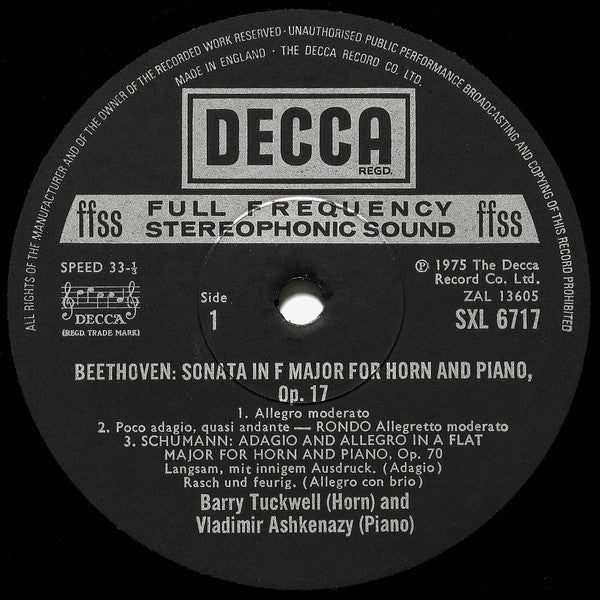 Music For Horn And Piano