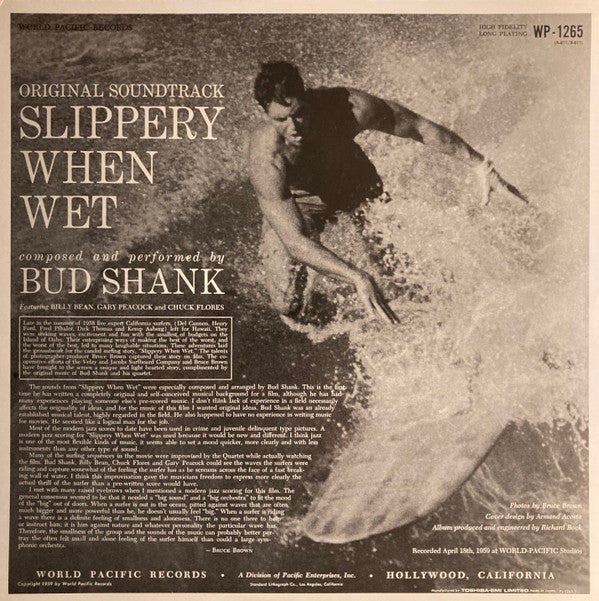 Master Release: Slippery When Wet by Bud Shank