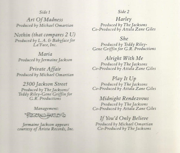 Master Release: 2300 Jackson Street by The Jacksons