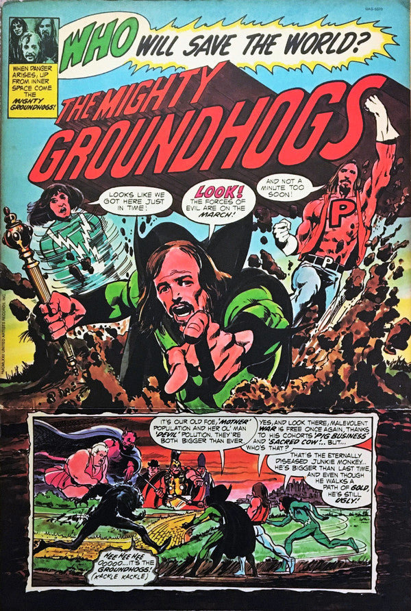 Release: Who Will Save The World? The Mighty Groundhogs-Vinyl-US-1972-UAS 5570-2521868