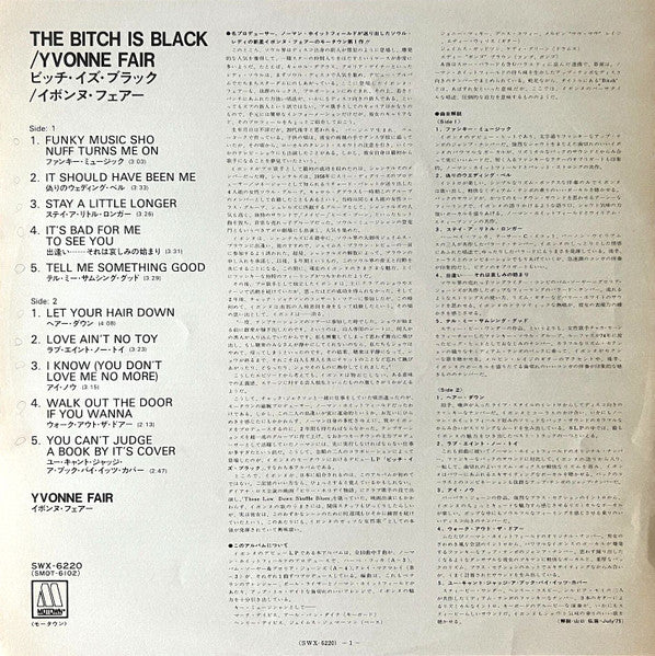 The Bitch Is Black