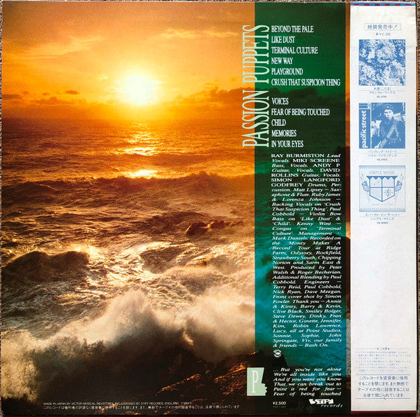 Release: Beyond The Pale-Vinyl-Japan-1984-VIL-6122-6884903