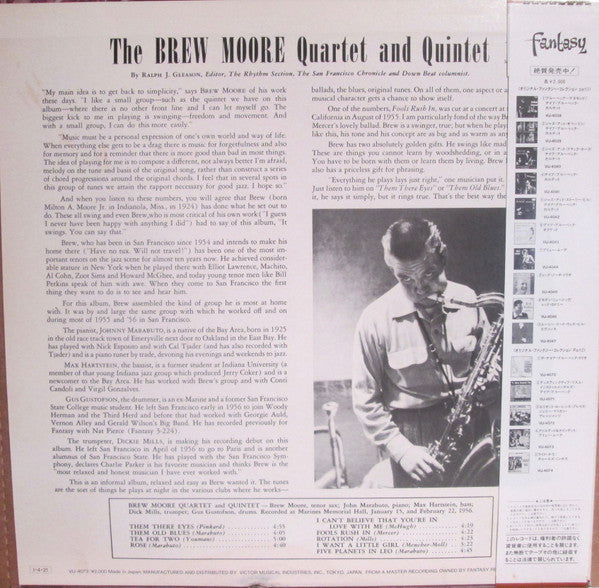 The Brew Moore Quintet