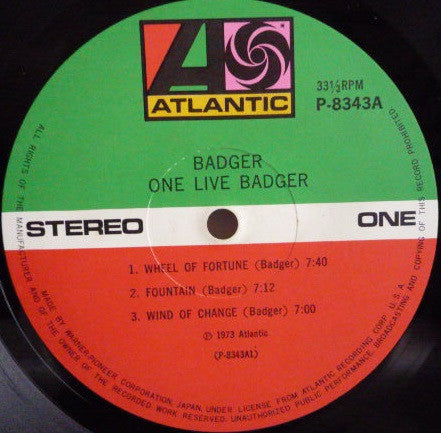 One Live Badger
