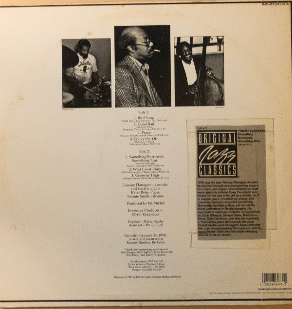 Release: Something Borrowed, Something Blue-Vinyl-US-1990-OJC-473, GXY 5110-9336258