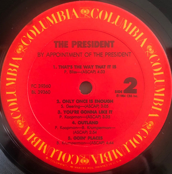 By Appointment Of The President