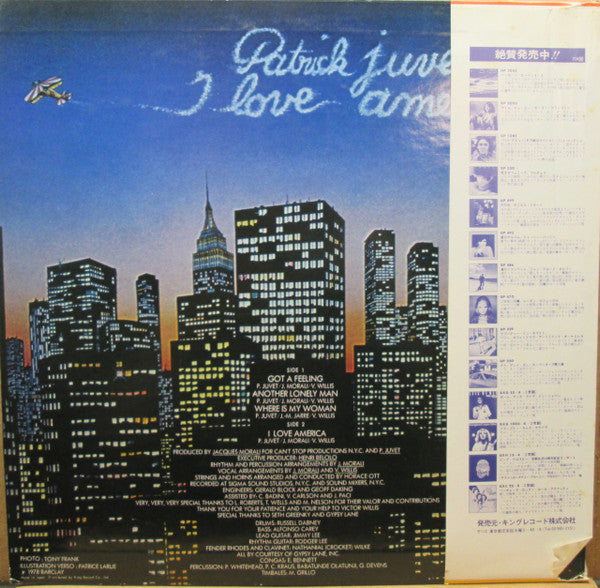 Release: Got A Feeling - I Love America-Vinyl-Japan-1978-GP-611-8862759