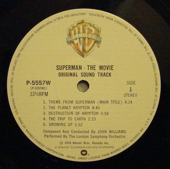 Superman: The Movie (Original Sound Track)
