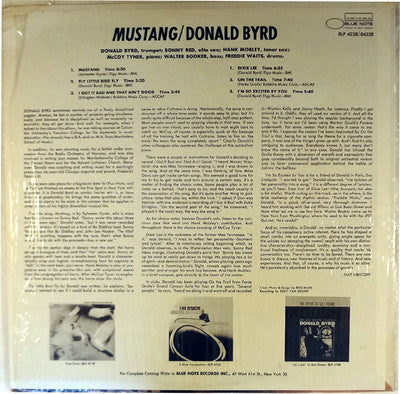 Master Release: Mustang! by Donald Byrd