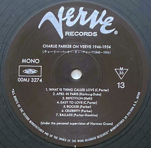 Charlie Parker On Verve 1946-1954