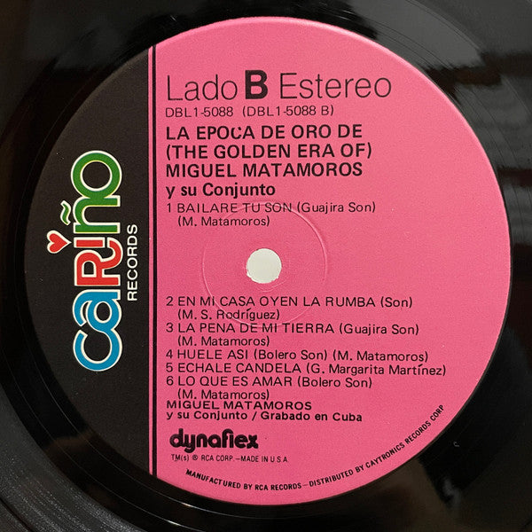 La Epoca De Oro De (The Golden Era Of) Miguel Matamoros Y Su Conjunto (1948-1950)