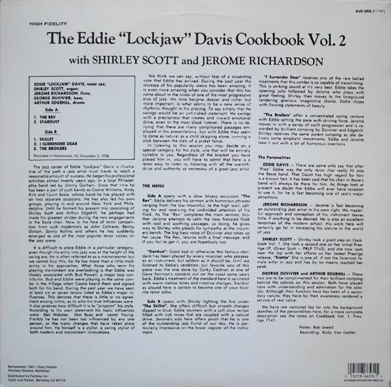 The Eddie "Lockjaw" Davis Cookbook Vol. 2