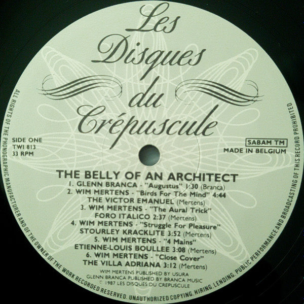 The Belly Of An Architect