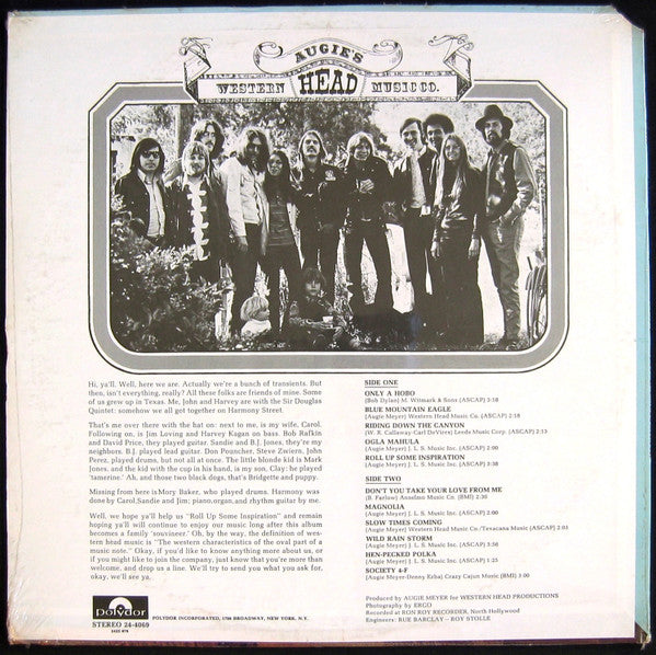 Augie's Western Head Music Co.