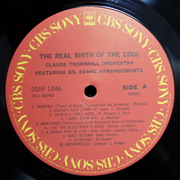 The Real Birth Of The Cool (Featuring Gil Evans Arrangements)