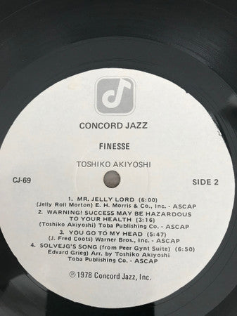 Release: Finesse-Vinyl-US-1978-CJ-69-1503916