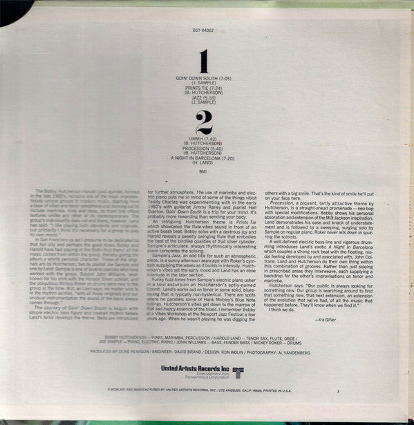 Master Release: San Francisco by Bobby Hutcherson