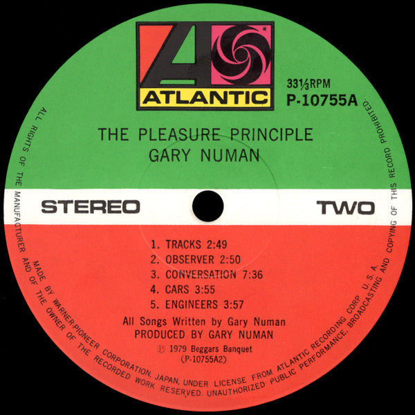 The Pleasure Principle = エレクトリック・ショック!