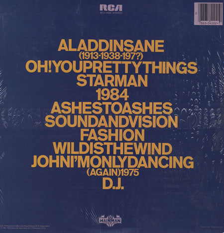 Release: ChangesTwoBowie-Vinyl-US-1981-AFL1-4202-1139530