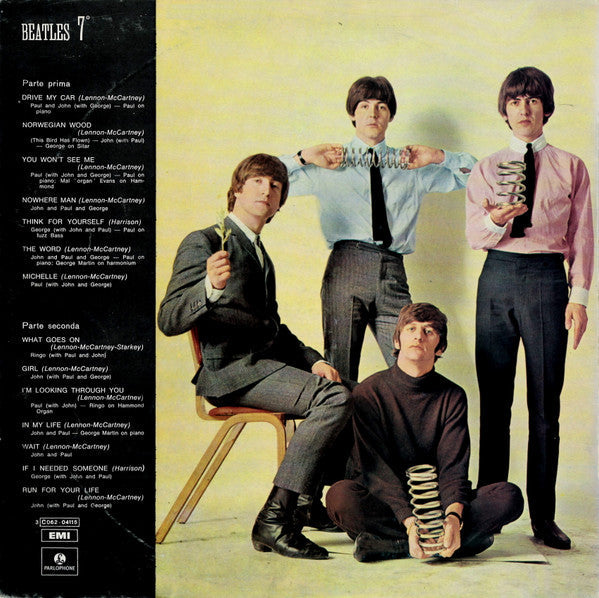 Release: Rubber Soul-Vinyl-Italy-1970-3C 062 - 04115, 3 C062-04115-1390268