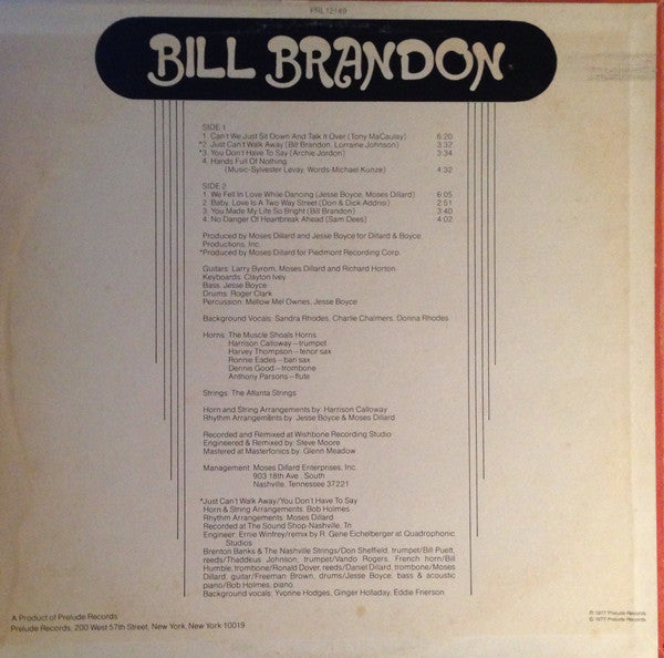 Master Release: Bill Brandon by Bill Brandon